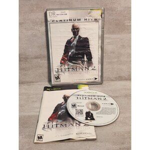 Platinum Hits Hitman 2 for Original Xbox